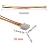 YIXISI Micro JST-XH 2.54 mm 3-Pin Connector Plug with Wire