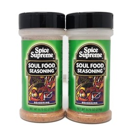 2 pack of Seasoning Herbs and Spices You Choose Your Flavor by Spice Supreme (9.75oz, Soul Food Seasoning)