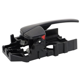 TRQ Passenger Side Interior Door Handle Black Compatible with 2001-2006 Hyundai Elantra HY1353104 HY1353105