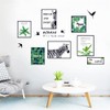 Condessacity Wall Sticker, Cats, Plants, Stylish, Scandinavian Simple Wall Green,