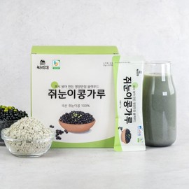 Ssalichae 싸리재 선식  국산 쥐눈이 콩가루 25g 20봉  약콩가루 Ssarijae Seonsik Domestic Black-Eyed Bean Powder 25g 20 Pack Weak Bean Powder