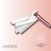 BELLEZZA : Digital and Foldable 1" Three Barrel Waver. (White