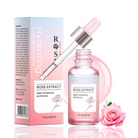 Rose Serum for Face - Face Serum for Women - Anti-Aging Hydrating Se rum - Facial Se rum with Rose Extract, Deep Hydration & Nourishment, Smooth Skin, Refine Pores, Rose Oil