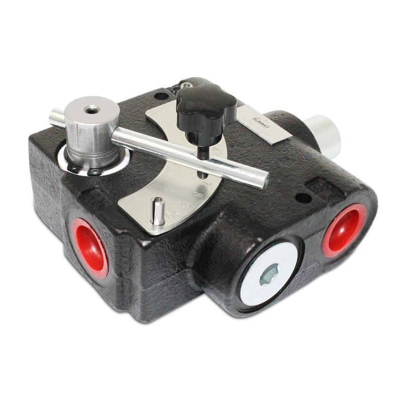 Summit Hydraulics Hydraulic Adjustable Variable Flow Control Valve w/Relief, 0-30
