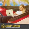 Durable Hammock 400 lb Capacity, Nylon Camping Hammock Chair -