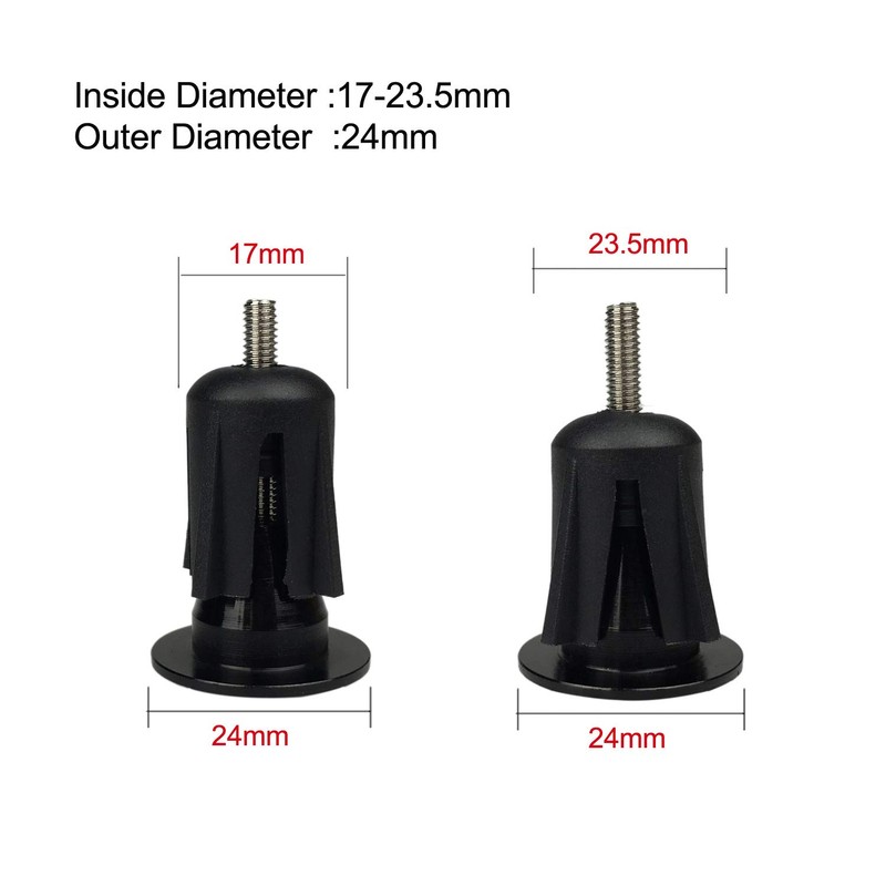 PLATT Bike Handlebar Grips with Aluminum Lock Non-Slip Rubber Bicycle