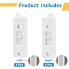 8 Pcs Window Latch Locks Spring Loaded Window Tilt Latch