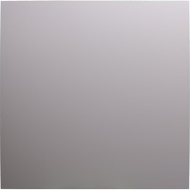 uDecor DuraClean Smooth Gray 2x2 Vinyl Ceiling Tile - Box of 10 - Washable, Fire-Rated, PVC