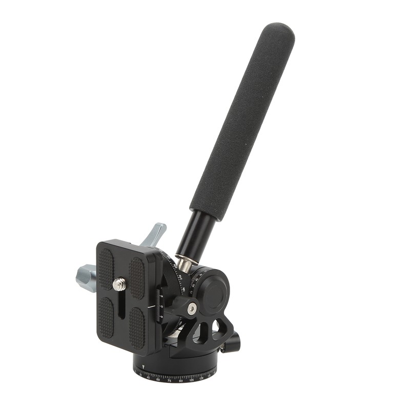Video Tripod Head Aluminium Alloy Adjustable Portable Damping Stable Fluid