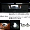 LED License Lamp for 36 LED White License Plate Light