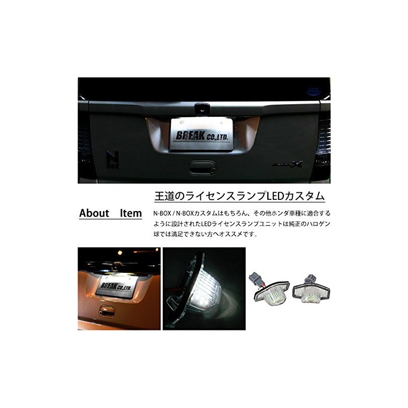LED License Lamp for 36 LED White License Plate Light