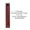 Wood Mezuzah Case with Scroll for Door Modern/Traditional Design, Easy