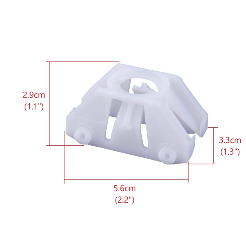 Twowinds - Brake Pedal Bracket Clip 1J0721169A Compatible with A1