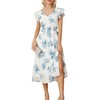 GRACE KARIN Summer Midi Dress Wedding Guest Dress Women's V