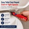 Toilet Seat Installation Wrench for Tight Spaces – Foldable 10/13/17mm