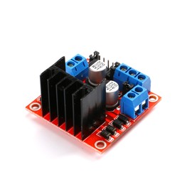 JESSINIE 4 Pack L298N Motor Driver Module, Dual Bridge DC Stepper Motor Controller, 2A Current 5V-35V Voltage 78M05 Regulator