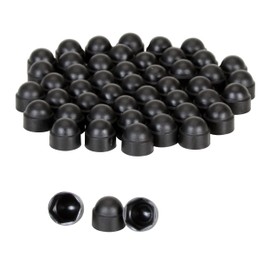Vestil BC-BK-38-PK Plastic Bolt Caps 50 Pack 3/8 In. Anchor Size Black