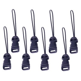 CALLARON 8PCS Camera Release QD Loops Clips Quick Release Camera Neck Strap Clip Camera Quick Release Buckles Adapter for Camcorder Action Camera Lanyard