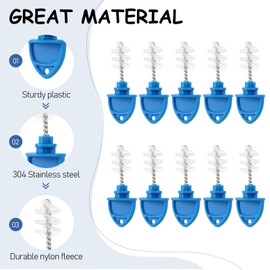 10 Pack Beer Tap Plug, Beer Tap Cleaning Brush Draft Beer Tap Plugs, Bar Tap Spout Cleaning Brushes Beer Keg Tap Plugs Stoppers Cleaner for Most Standard Taps Restaurant Home Party