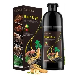 Shampoo Tinte Cubre Canas 500ml Jengibre,cafe Castaño Oscuro