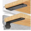 NPOIAUG Shelf Bracket, Shelf Bracket, 15/20/25 cm, Heavy Duty L
