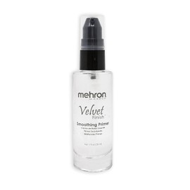 Mehron Velvet Finish Primer Serum, Transparente, 30 ml