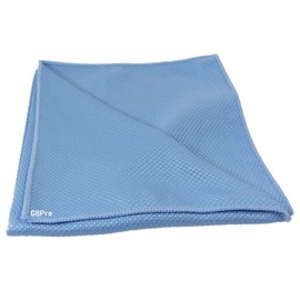 GBPro Premium Fishscale Microfibre Glass/Window finishing cleaning cloth - 300gsm (40x40)