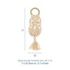 Trimits Make Your Own Macramé Decoration Kit, Natural Owl