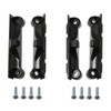 RLECS 4PCS Black CPU Fan Support Bracket Clips for AM4