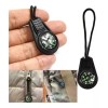 Estuchelandia 3pzas Brujula Portatil Para Cremallera Accesorios Caza Pesca