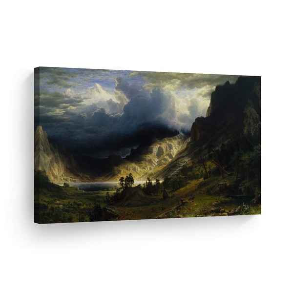 Smile Art Design A Storm in The Rocky Mountains, Albert