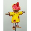Midene Ceramic Garden Decoration - Yellow Scarecrow