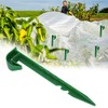 Wifehelper 10Pcs Ground Garden Weed Barrier Fabric Shading Net Stake