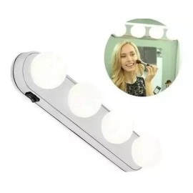 Didier Market Makeup Luces Led Para Maquillaje Tocador Espejo 4 Focos