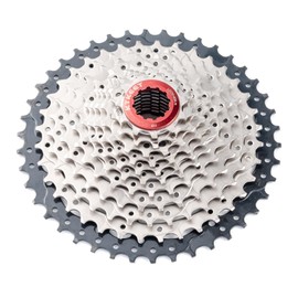 KTKEET 11-Speed Cassette 11-25T/28T/30T/32T/34T/36T/40T/42T/46T/50T/52T Mountain Bike/Road Bike Cassette 11-Speed Bicycle Cassette Sprocket Compatible with Shimano Ultegra XT Sunrace Sram (11-42T)