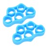 2pcs Silicone Finger Exerciser Improve Finger Dexterity High Flexibility Hand