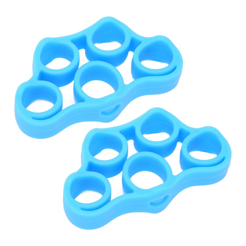 2pcs Silicone Finger Exerciser Improve Finger Dexterity High Flexibility Hand