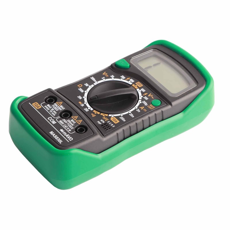 MAS830L Digital Multimeter Portable High Accuracy Button Electrician Meter Digital