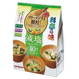 Marukome Ryotei Taste Reducing Salt Assortment, 10 Servings