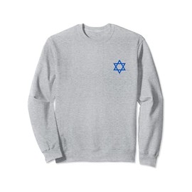 Israel flag, star of David, Judaism, support, solidarity Sweatshirt