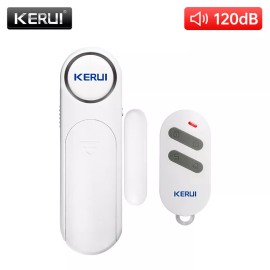KERUI Wireless Door Windows Sensor Alarm 300ft 120dB Anti-Theft Smart +Remote Control