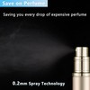 Qavhun Refillable Perfume Atomizer Travel Bottle 5ml Leakproof Luxury Travel