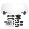 Keenso Motorcycle Windscreen Deflector, Universal Motorcycle 28 mm Wind Deflector