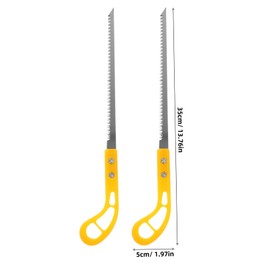 TEHAUX Hand Saw for Woodcutting Mini Wall Panel Saw Japanese Style Easy to Carry for Garden Work