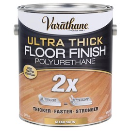 Varathane 298274 Ultra Thick Floor Finish Polyurethane, Gallon, Satin Clear