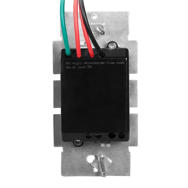 Maxxima LED Slide Dimmer Rocker Switch, 3-Way/Single Pole Decorative Electrical