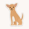 Vinyl Dog Sticker - choose from assorted breeds:_Chihuahua