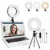 Sancheay Video Conference Lighting Kit, LED Ring Light for Webcam