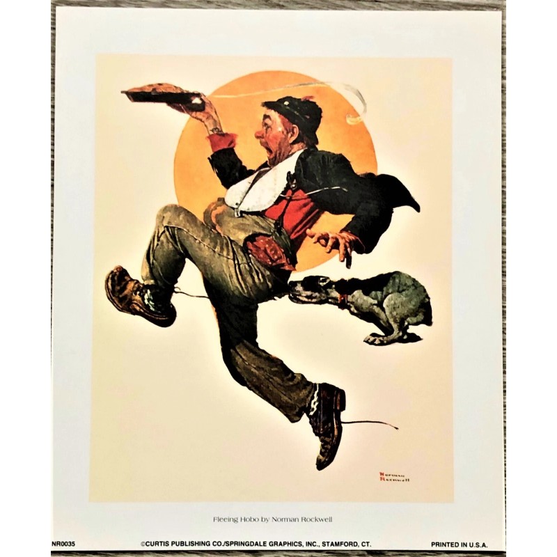 Lot of 7 Norman Rockwell from 1993- 5 x 6"