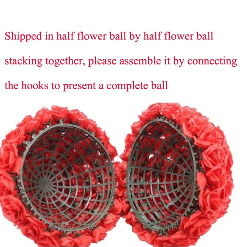 YLBFJXK Artificial Flower Ball for Centerpieces Bridal Wedding Artificial Wedding